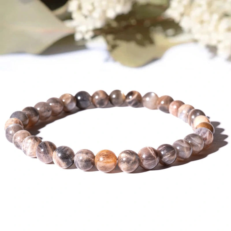 Bracelet Pierre de Lune Multicolore – Sérénité et Intuition