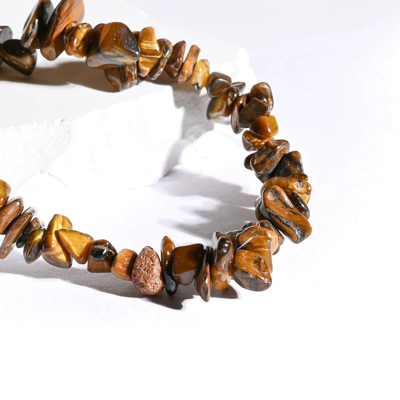 Bracelet baroque Oeil de Tigre – Confiance et Protection