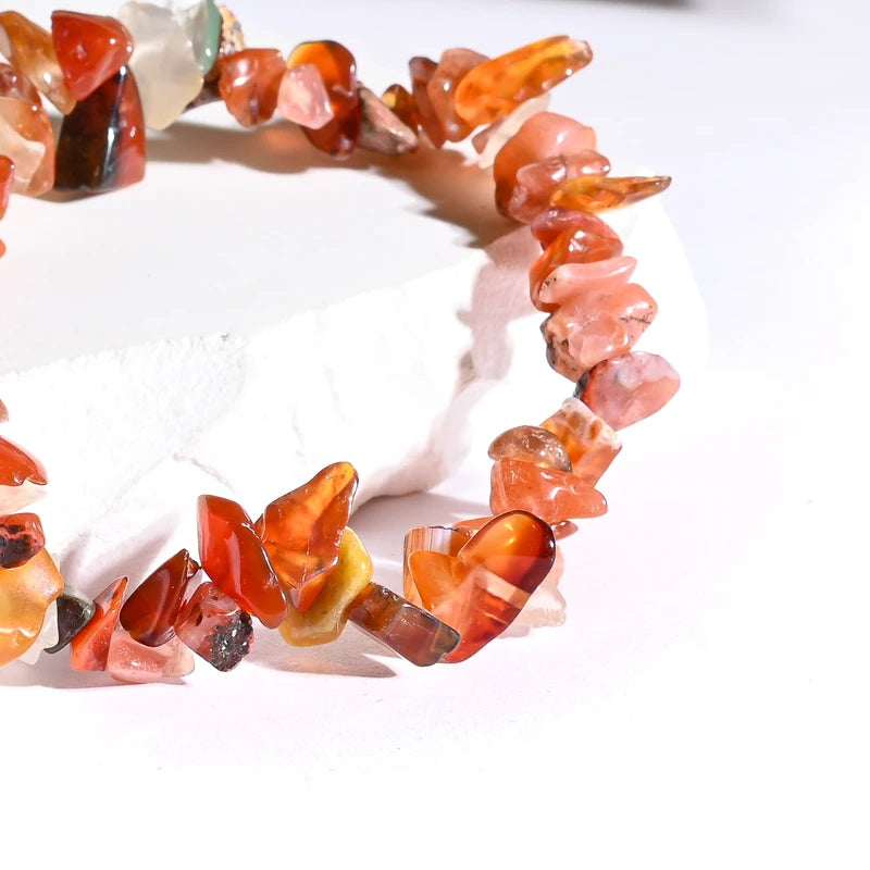 Bracelet baroque Cornaline – Vitalité et Créativité