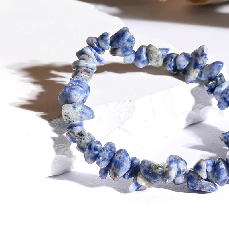 Bracelet baroque Sodalite – Clarté Mentale et Sérénité