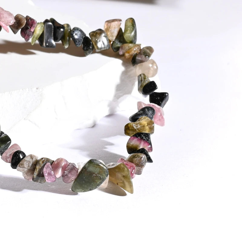 Bracelet baroque Tourmaline Multicolore – Harmonie et Équilibre