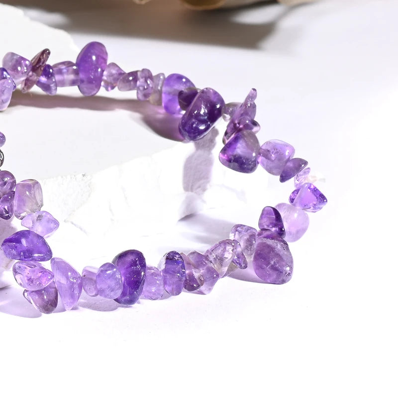 Bracelet baroque Améthyste – Sérénité et Protection Spirituelle