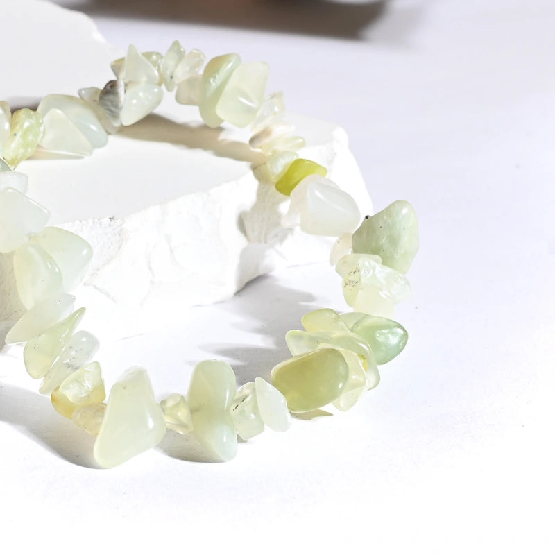 Bracelet baroque Jade – Sagesse, Prospérité et Équilibre