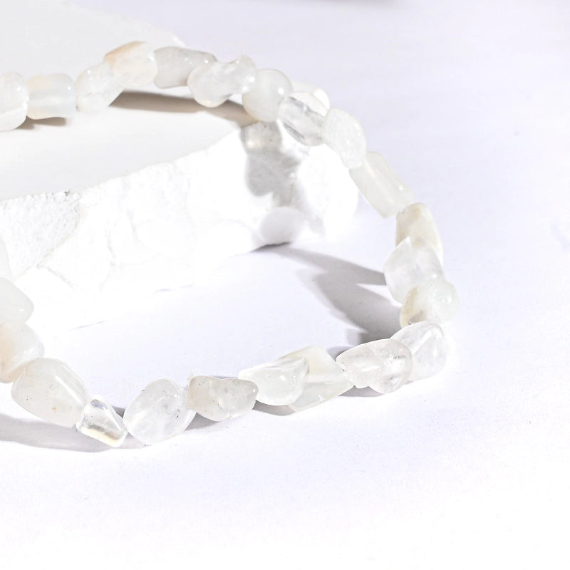 Bracelet roulé Pierre de Lune - Pierres roulées