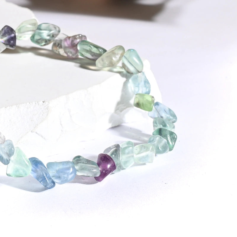 Bracelet roulé Fluorine – Harmonie et Équilibre Spirituel