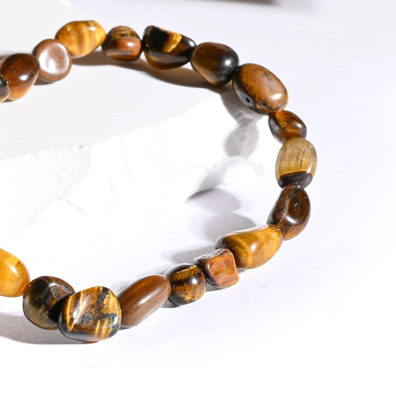 Bracelet roulé Oeil de Tigre – Confiance et Protection
