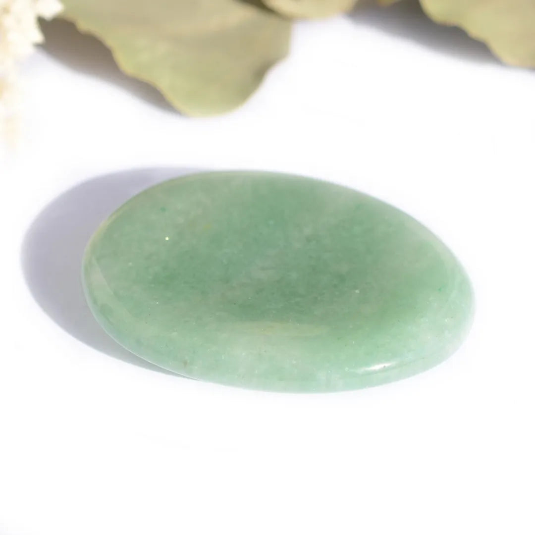 Galet Anti-stress Aventurine – Prospérité et Équilibre Intérieur