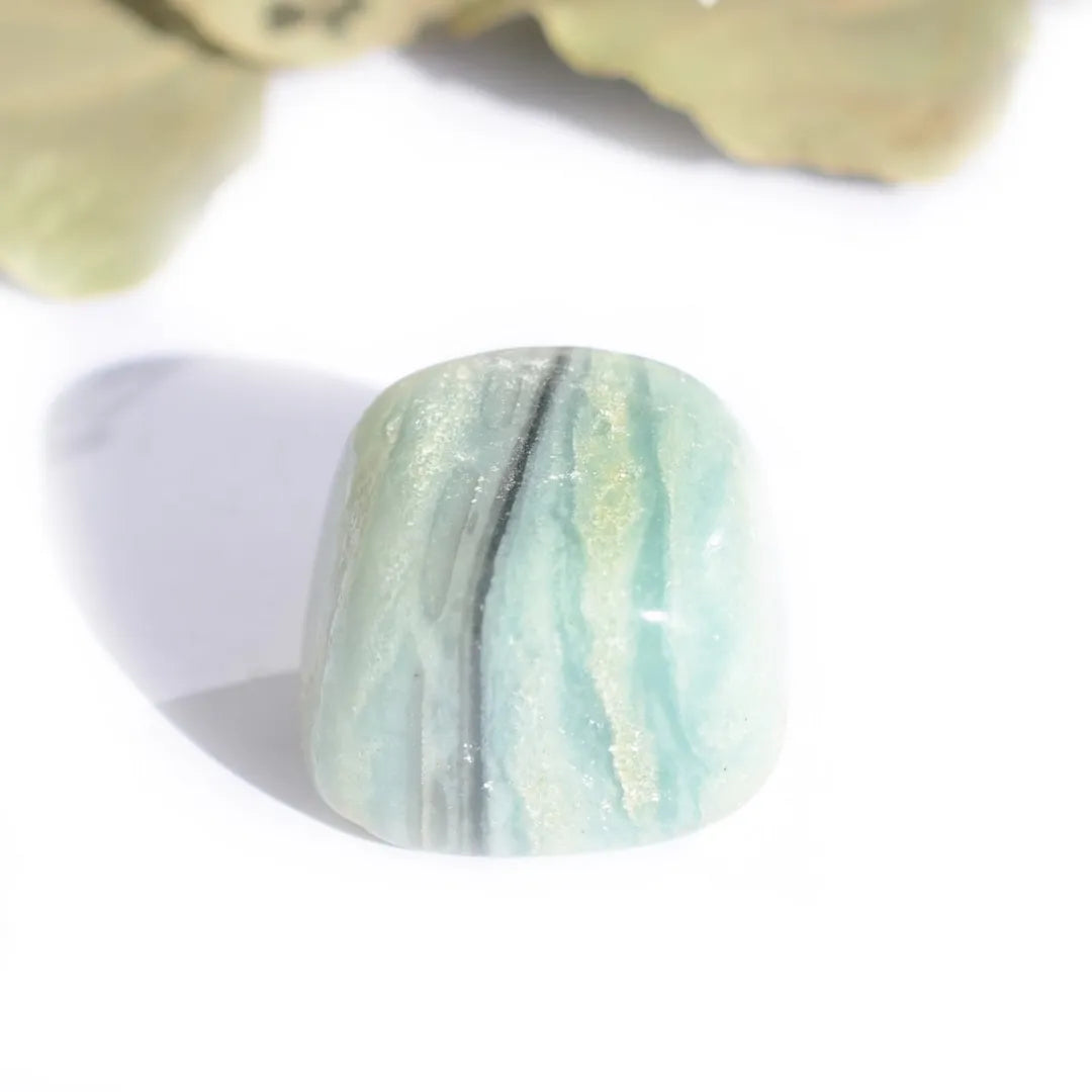 Lot pierres roulées Amazonite Multicolore – Calme Intérieur et Équilibre Énergétique