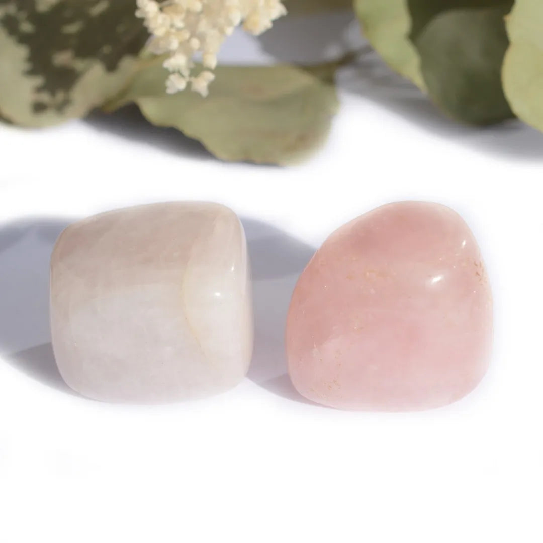 Lot pierres roulées Quartz Rose – Amour et Guérison Émotionnelle