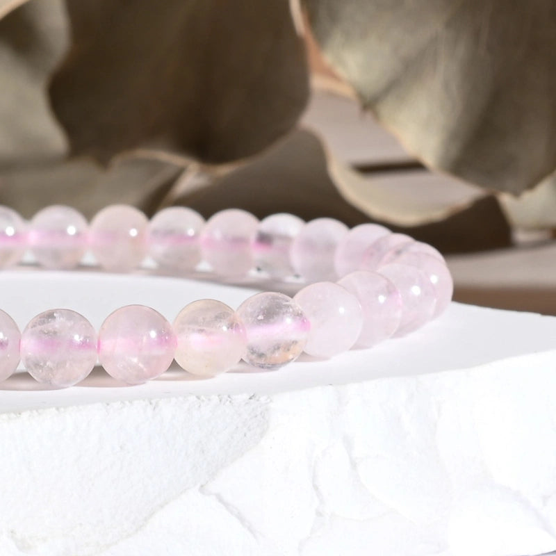 Bracelet Quartz Rose – Amour et Guérison Émotionnelle