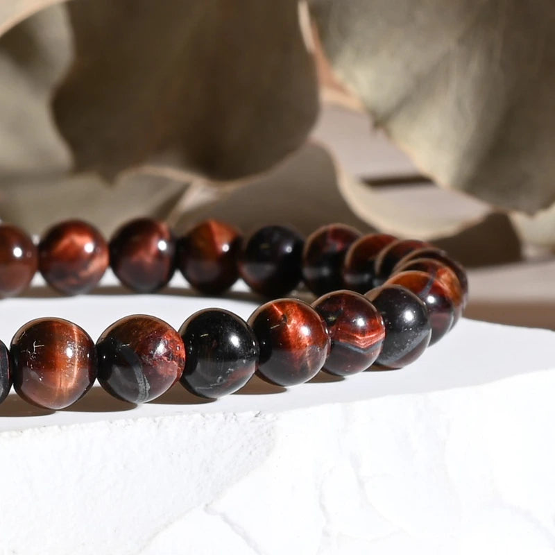 Bracelet Oeil de Taureau – Force et Ancrage Spirituel