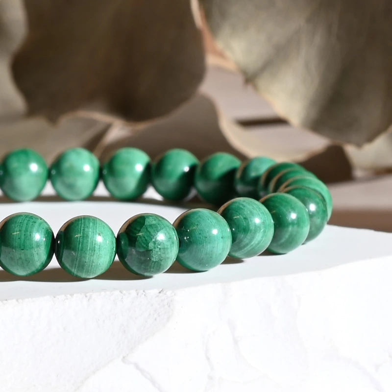 Bracelet Malachite – Transformation et Protection Énergétique
