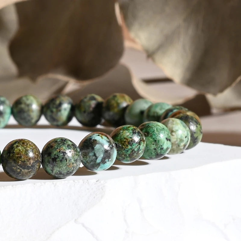 Bracelet Turquoise d'Afrique – Sérénité et Équilibre Émotionnel