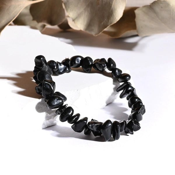 Bracelet baroque Tourmaline Noire – Protection et Équilibre Spirituel