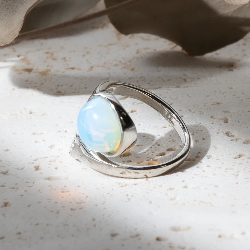 Bague arbre de vie Opaline – Amour et Harmonie