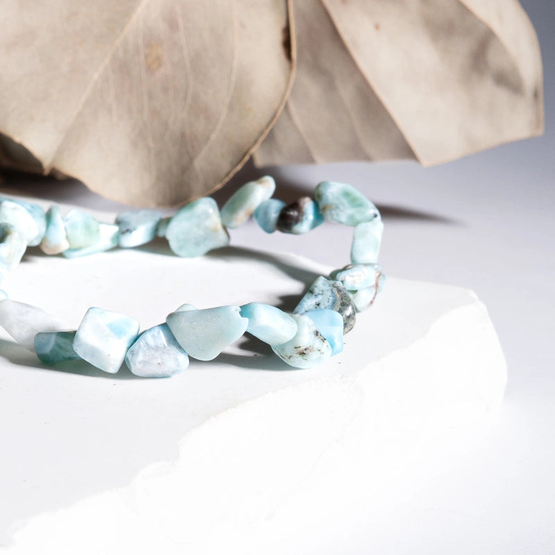Bracelet Larimar – Sérénité et Communication Spirituelle