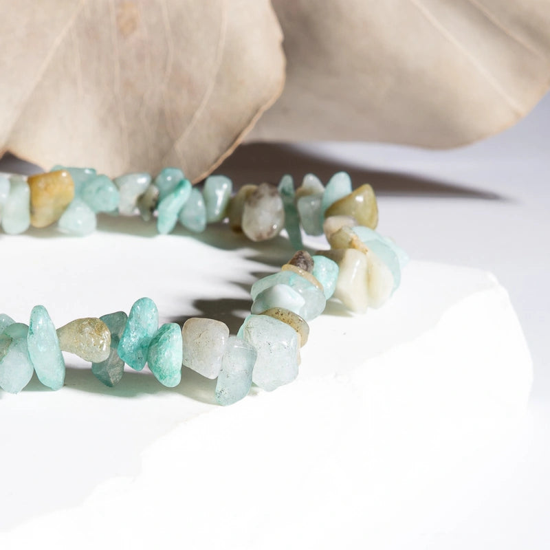 Bracelet baroque Amazonite – Calme Intérieur et Équilibre Énergétique