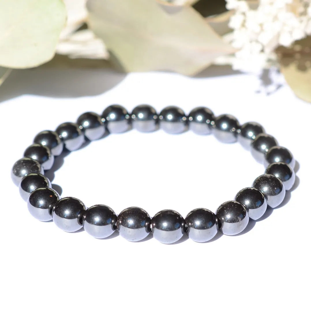 Bracelet Hématite – Protection et Stabilité