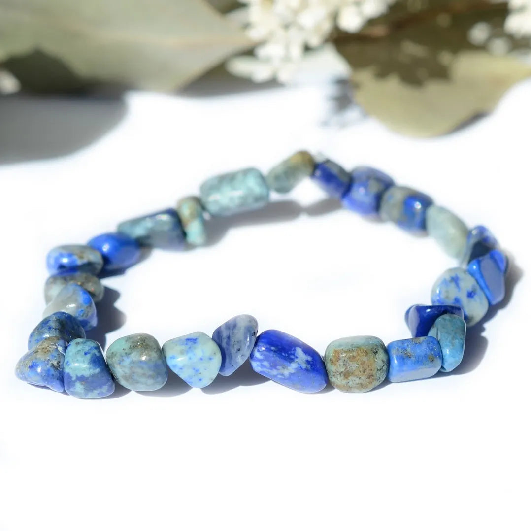 Bracelet roulé Lapis lazuli – Sagesse et Clarté Mentale