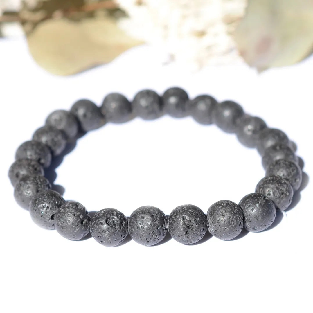 Bracelet Pierre de Lave – Ancrage et Revitalisation
