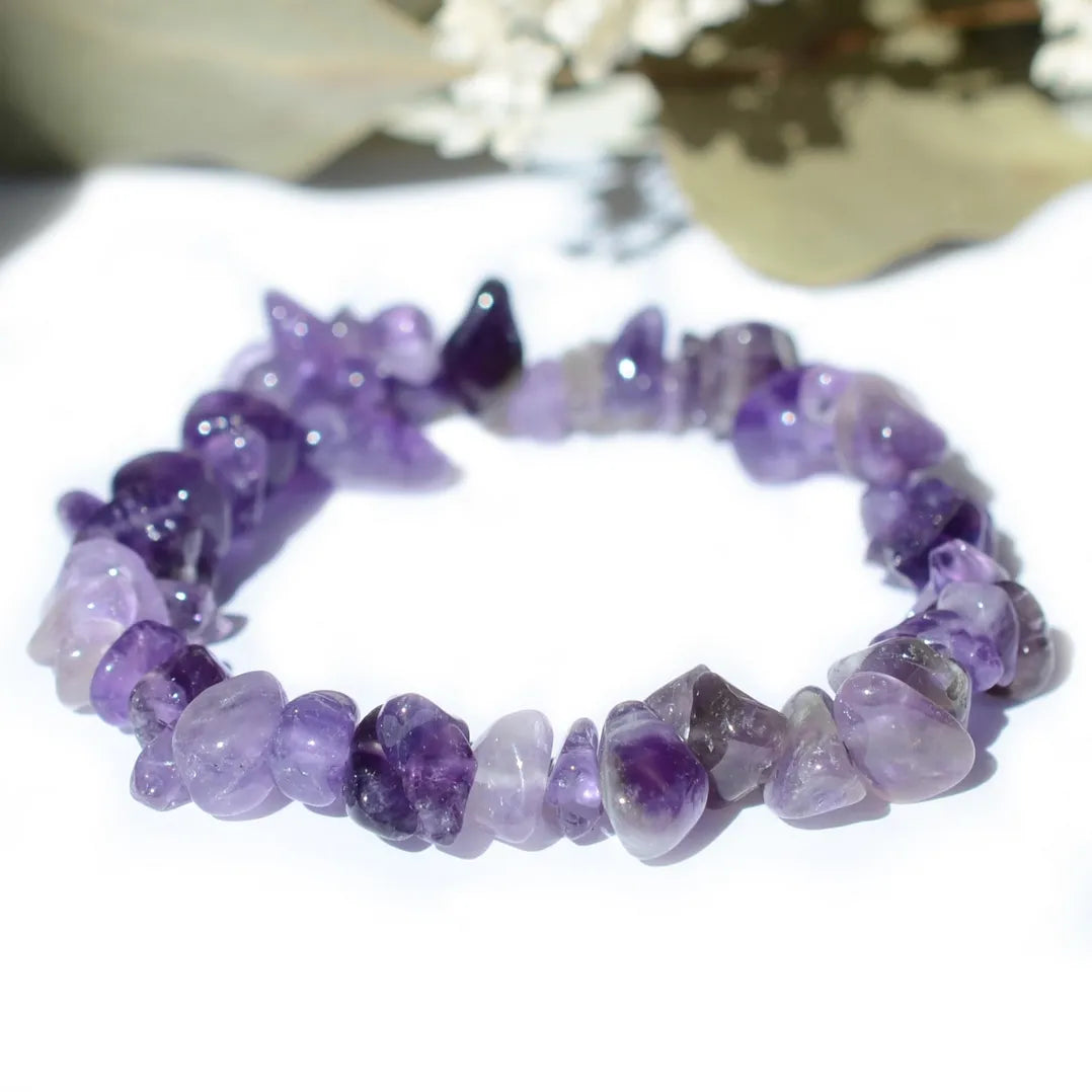 Bracelet baroque Améthyste – Sérénité et Protection Spirituelle
