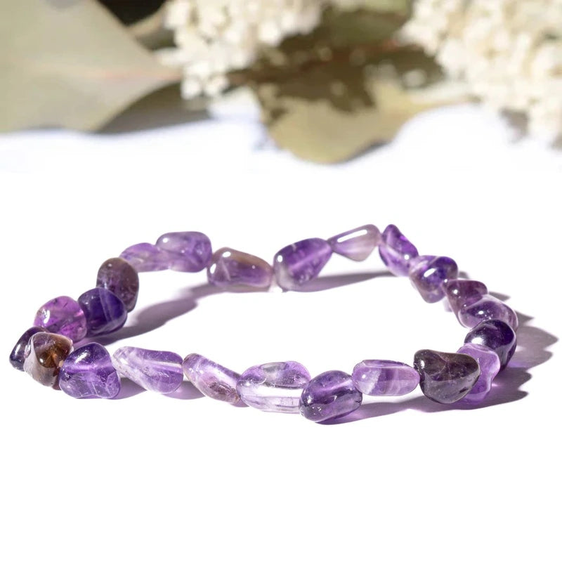 Bracelet roulé Améthyste – Sérénité et Protection Spirituelle