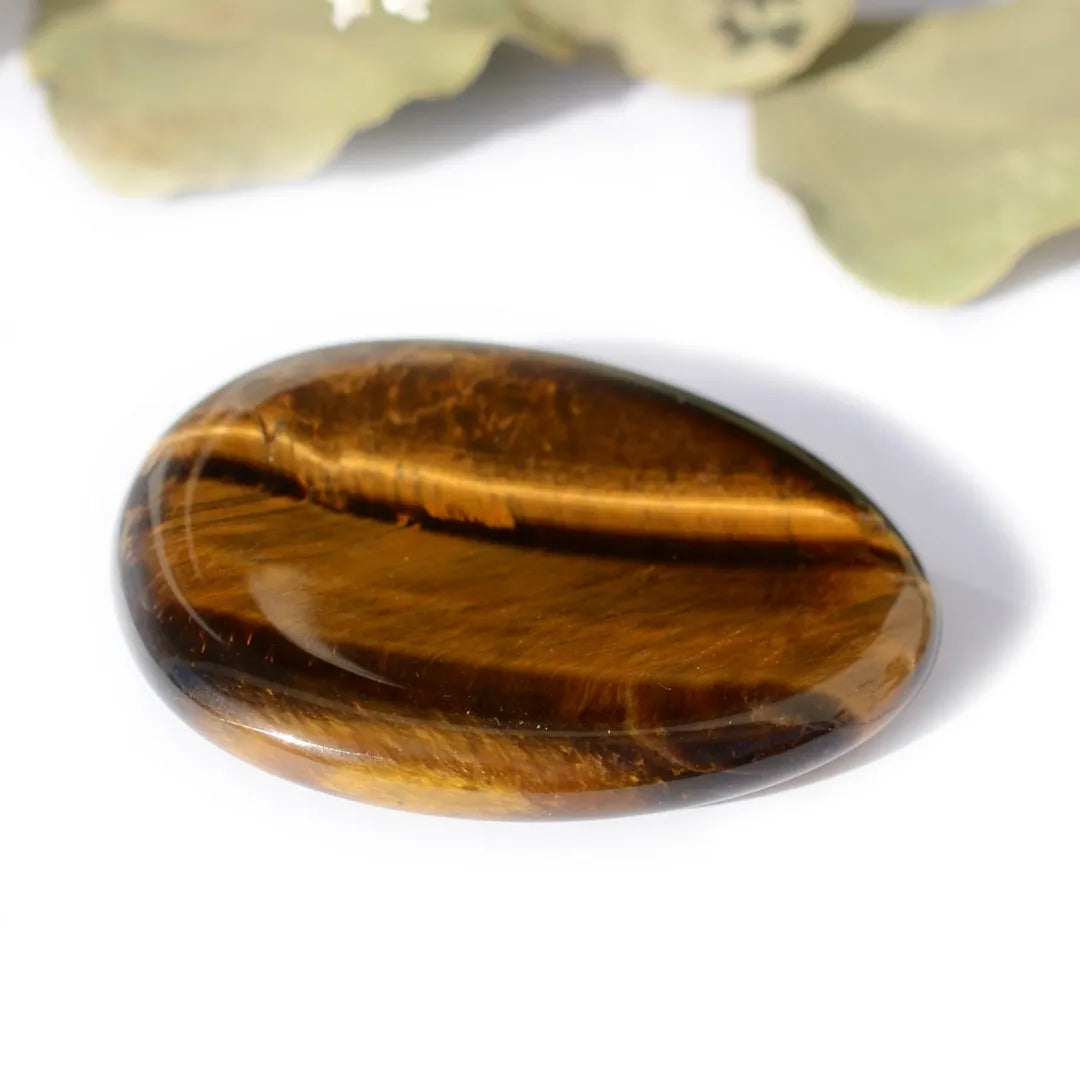 Galet Anti-Stress Oeil de Tigre – Confiance et Protection