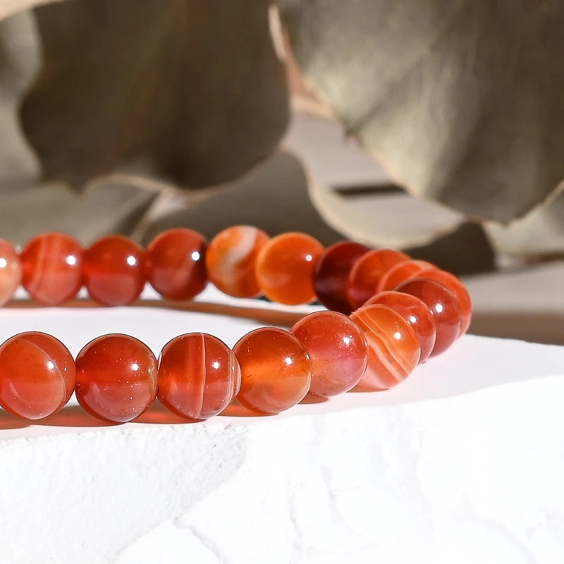 Bracelet Cornaline – Vitalité et Créativité