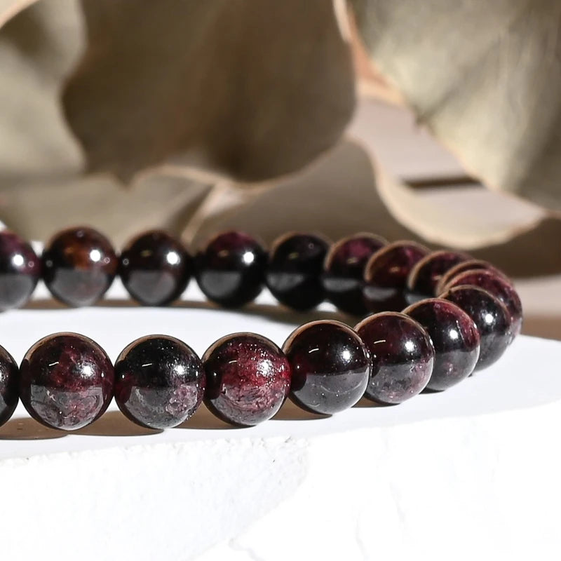 Bracelet Grenat – Passion et Énergie Revitalisante