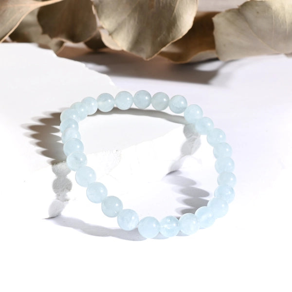 Bracelet Aigue Marine – Sérénité et Communication Claire