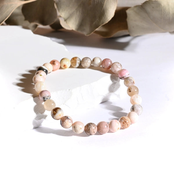 Bracelet Opale Rose – Amour et Harmonie