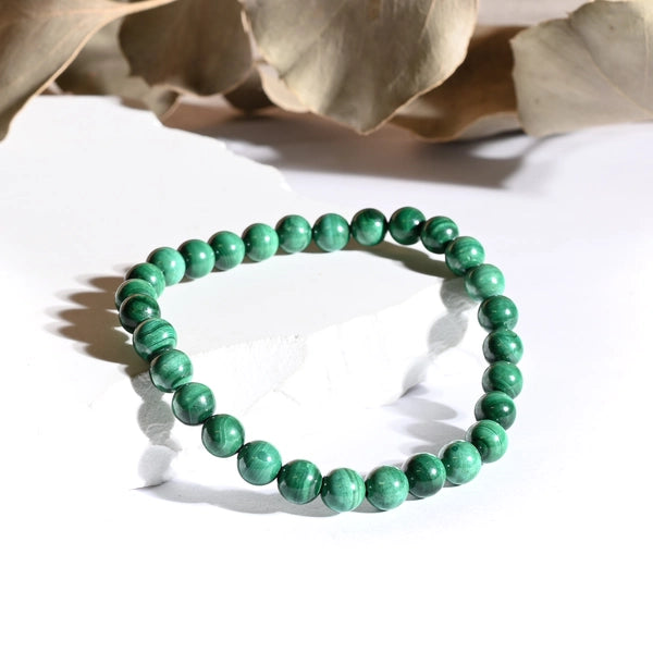 Bracelet Malachite – Transformation et Protection Énergétique