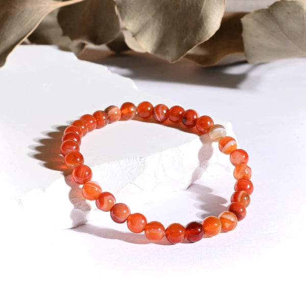 Bracelet Cornaline – Vitalité et Créativité