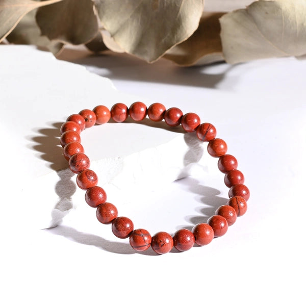 Bracelet Jaspe Rouge – Force, Passion et Vitalité