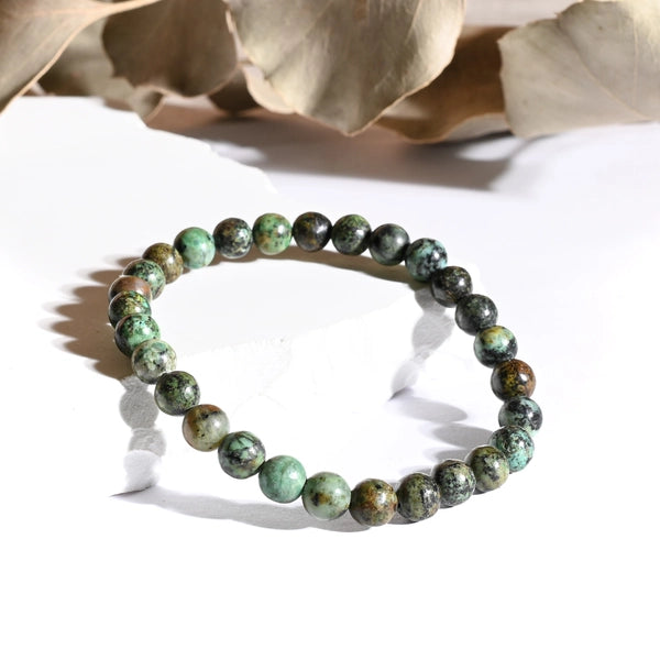 Bracelet Turquoise d'Afrique – Sérénité et Équilibre Émotionnel