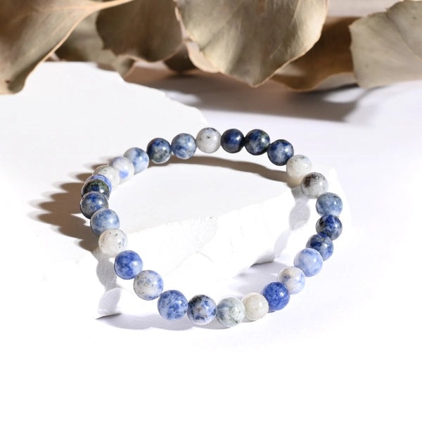 Bracelet Sodalite – Clarté Mentale et Sérénité