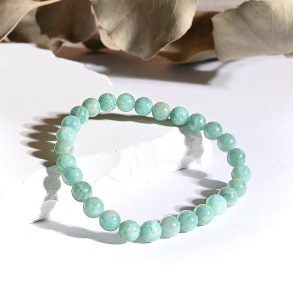 Bracelet Amazonite – Calme Intérieur et Équilibre Énergétique