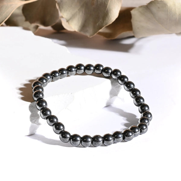 Bracelet Hématite – Protection et Stabilité