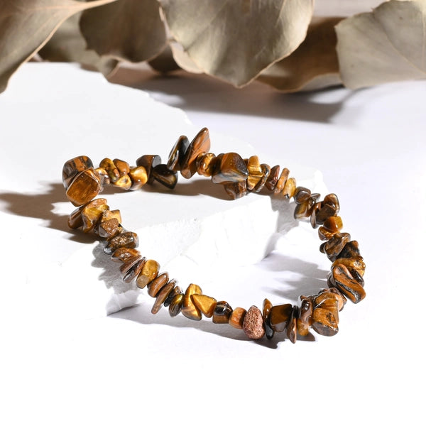 Bracelet baroque Oeil de Tigre – Confiance et Protection