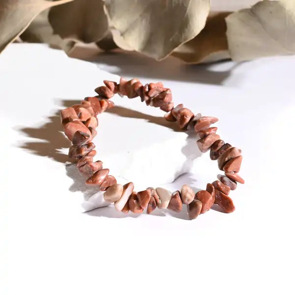 Bracelet baroque Jaspe Rouge – Force, Passion et Vitalité