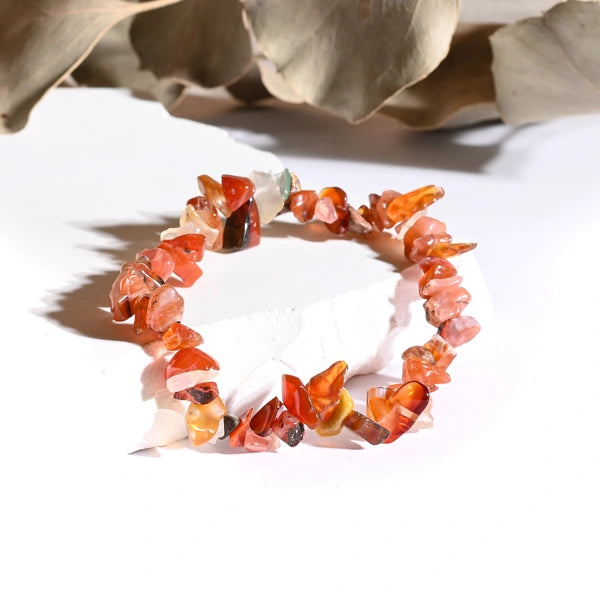 Bracelet baroque Cornaline – Vitalité et Créativité