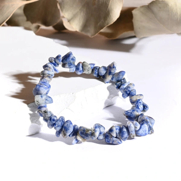Bracelet baroque Sodalite – Clarté Mentale et Sérénité