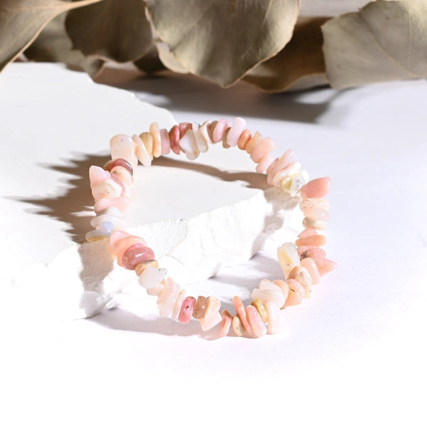 Bracelet baroque Opale Rose – Amour et Harmonie