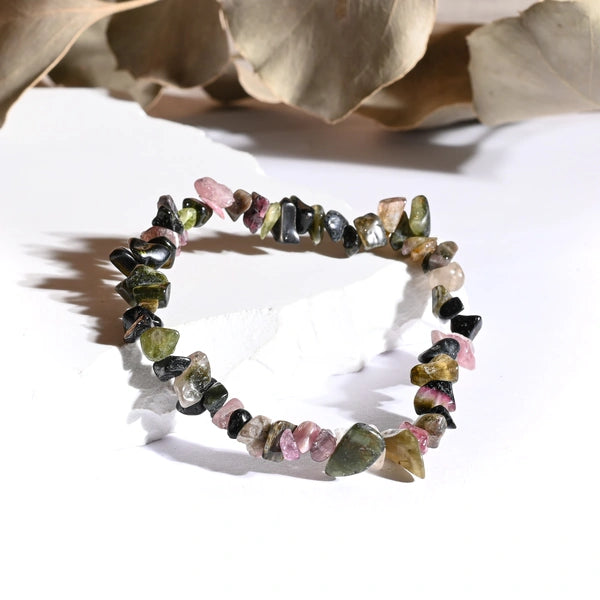 Bracelet baroque Tourmaline Multicolore – Harmonie et Équilibre