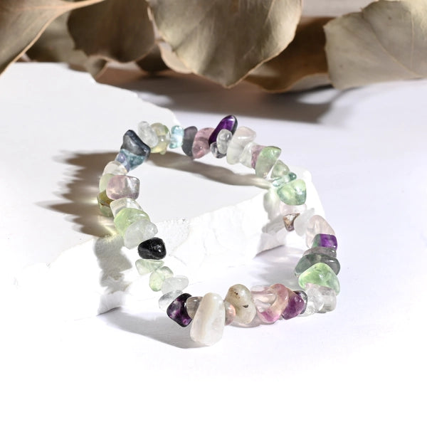 Bracelet baroque Quartz Tourmaline – Protection et Équilibre Spirituel