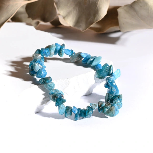 Bracelet baroque Apatite – Énergie, Motivation et Croissance Personnelle
