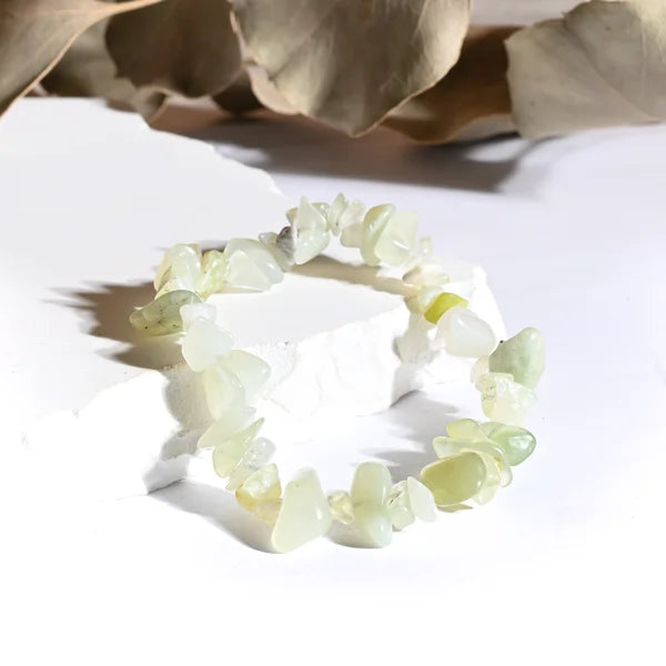 Bracelet baroque Jade – Sagesse, Prospérité et Équilibre
