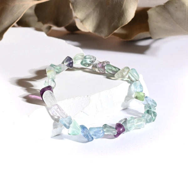 Bracelet roulé Fluorine – Harmonie et Équilibre Spirituel