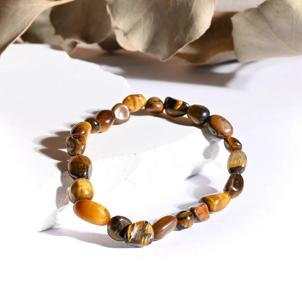 Bracelet roulé Oeil de Tigre – Confiance et Protection