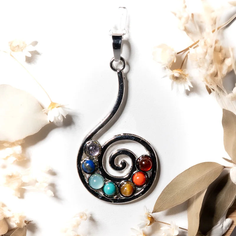 Pendentif 7 chakras - Vitruve